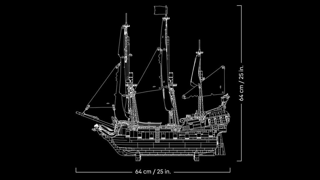 Het piratenschip van kapitein Jack Sparrow