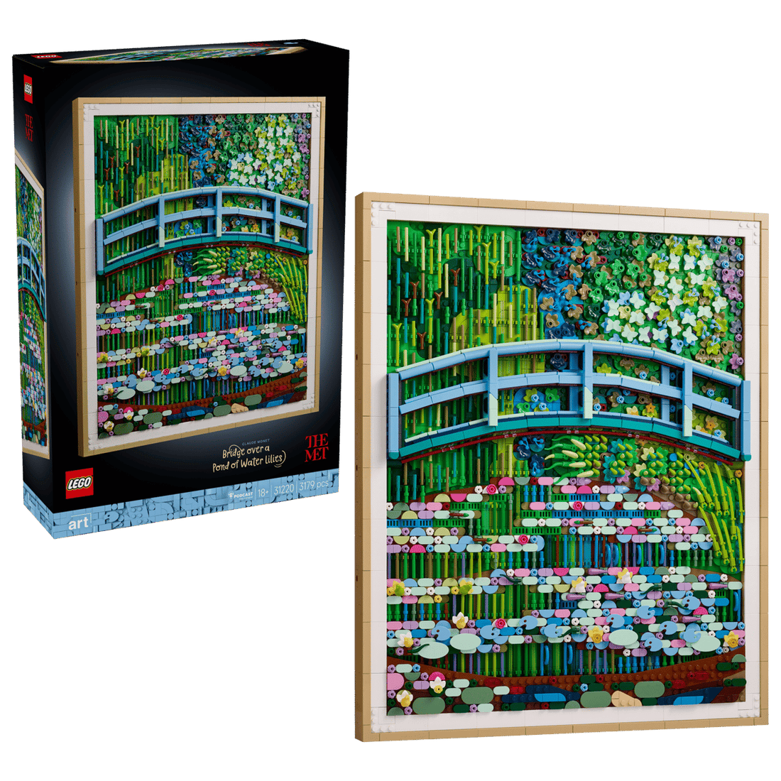 Claude Monet – Brug over een vijver met waterlelies