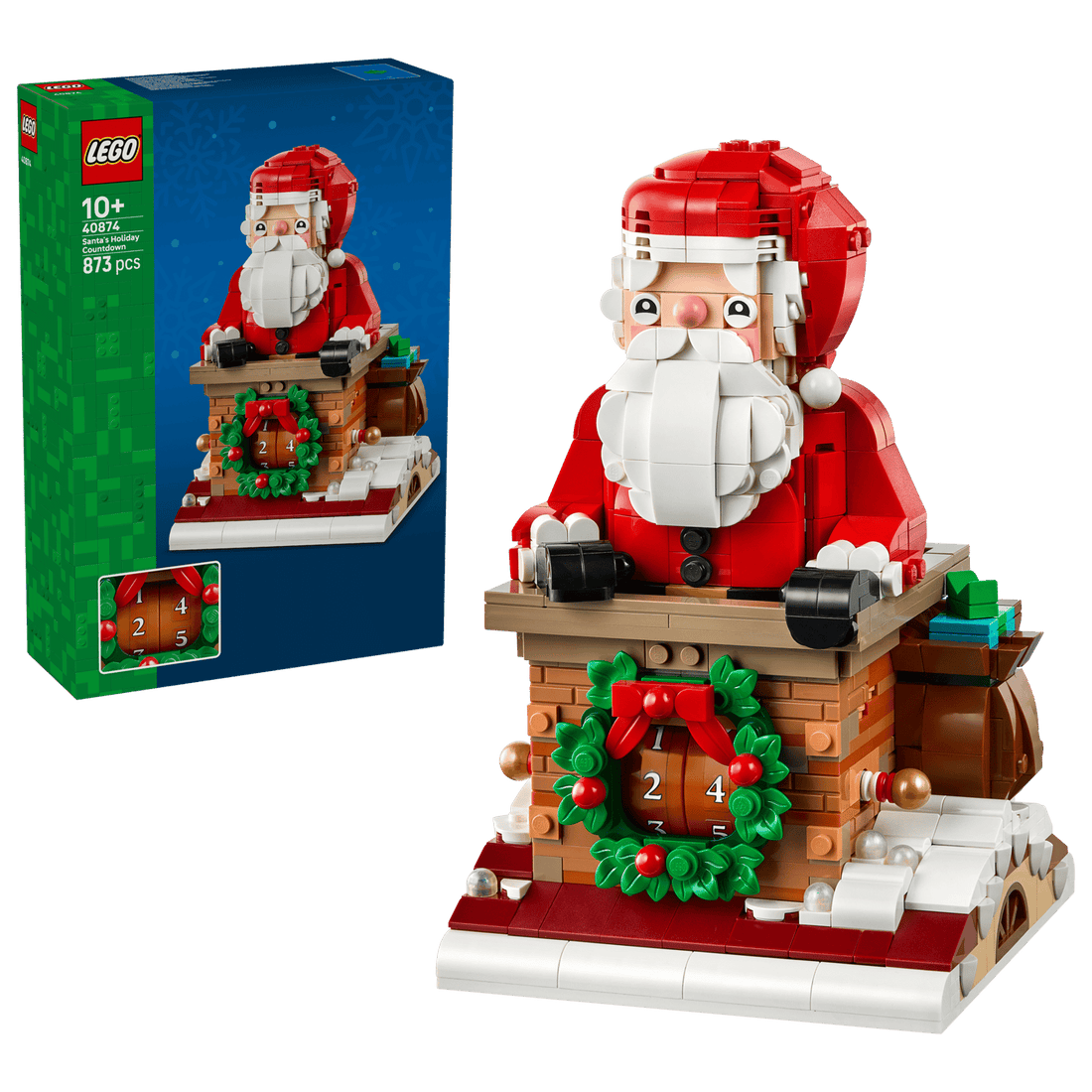 Aftellen met de Kerstman