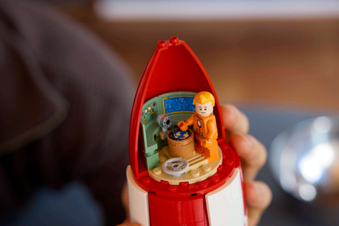 LEGO Ideas Kuifje maanraket