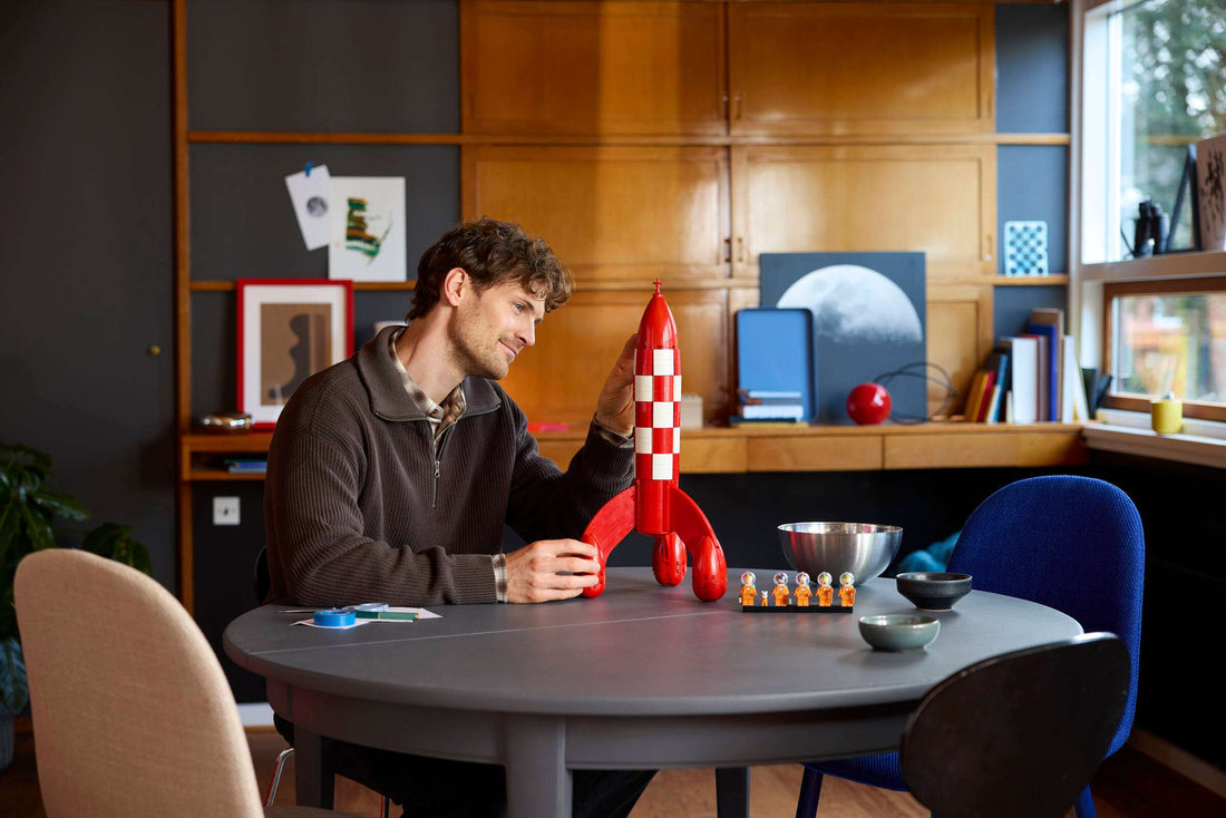 LEGO Ideas Kuifje maanraket