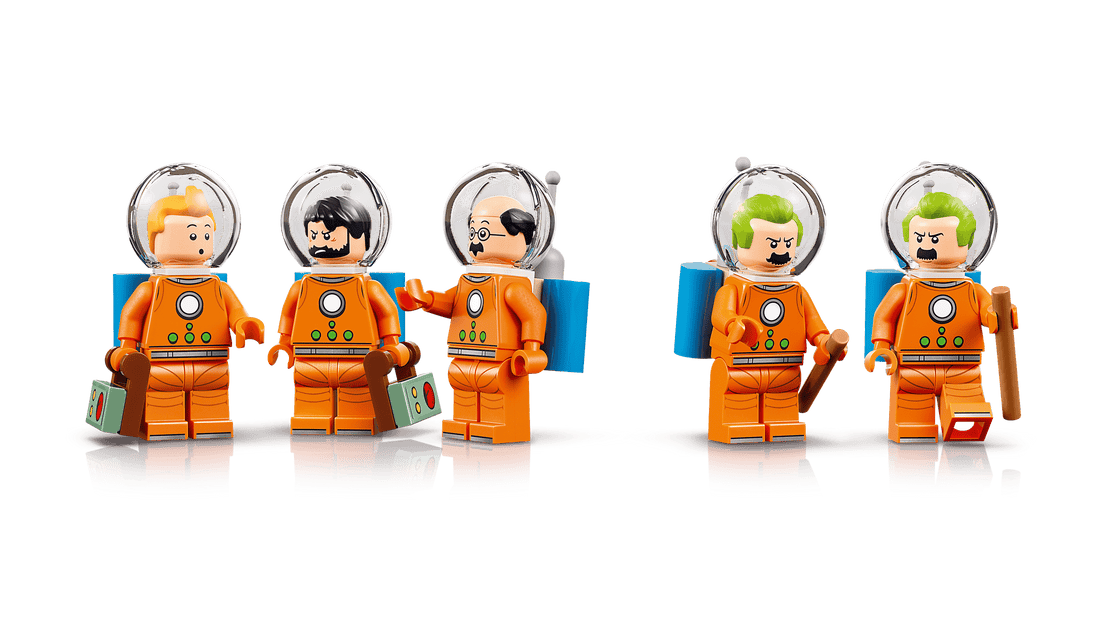 LEGO Ideas Kuifje maanraket