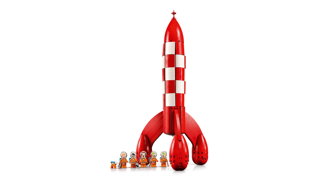 LEGO Ideas Kuifje maanraket